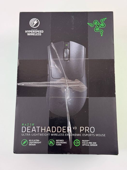 Бездротова ігрова комп'ютерна миша Razer DeathAdder V3 Pro Black