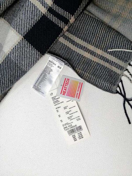 Новый шарф с шерстью Uniqlo