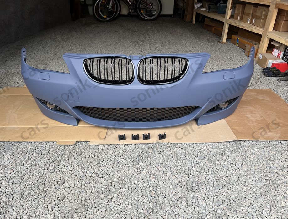 Передній бампер М5-look BMW e60 e61 м пакет м обвіс м лук