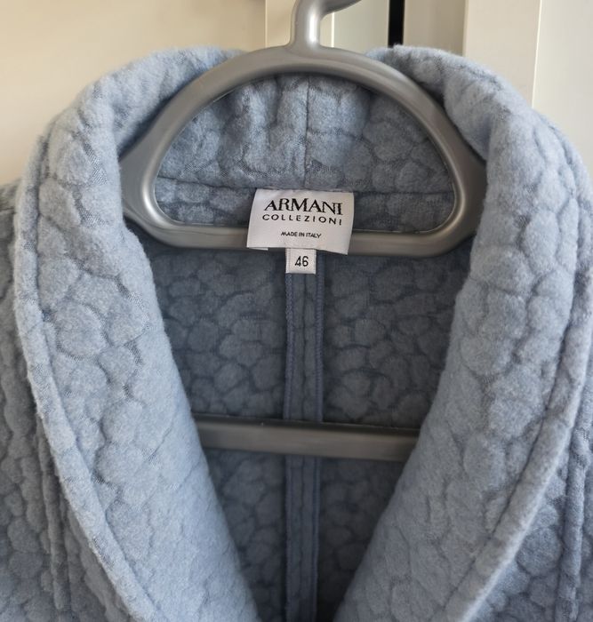 Armani Collezioni marynarka damska 42 niebieska L / XL bubble