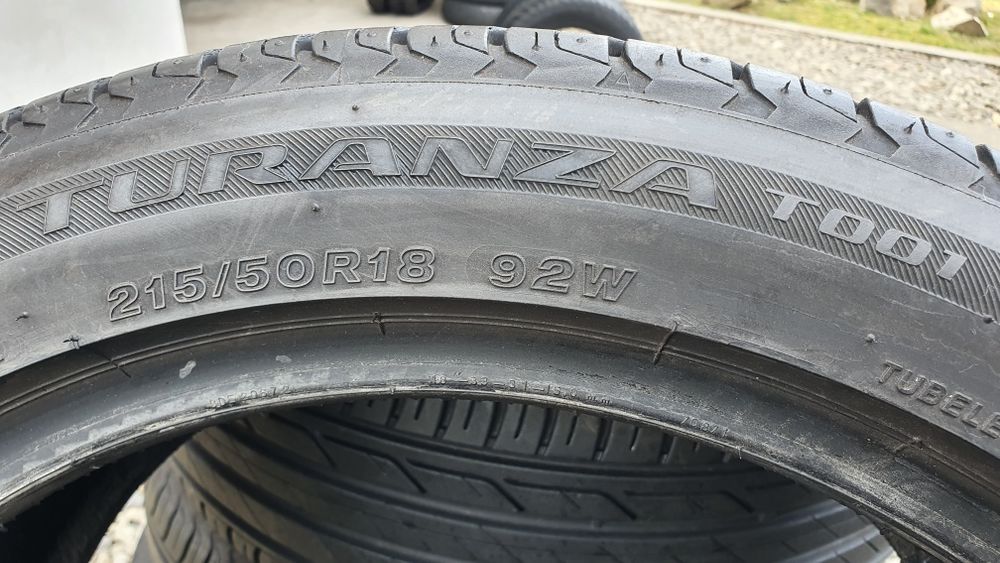 215/50 R18  4шт Bridgestone (Бриджестон) Авторезина, шини.
