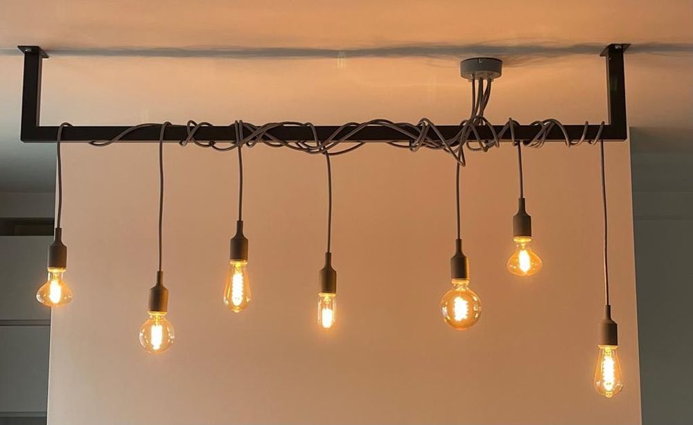 Lampa wisząca loftowa