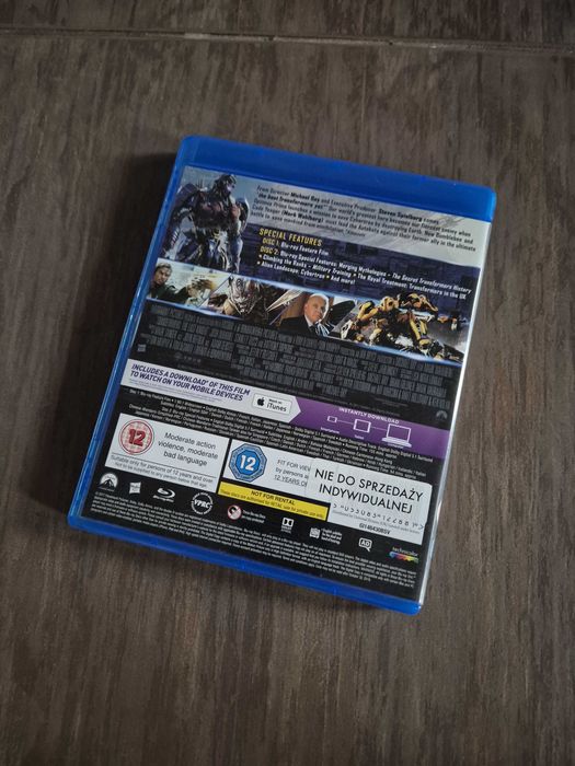 Transformers Ostatni Rycerz blu-ray PL
