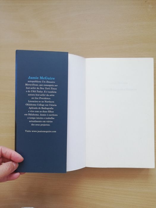 Livro " A Caminhar para o Desastre" de Jamie McGuire
