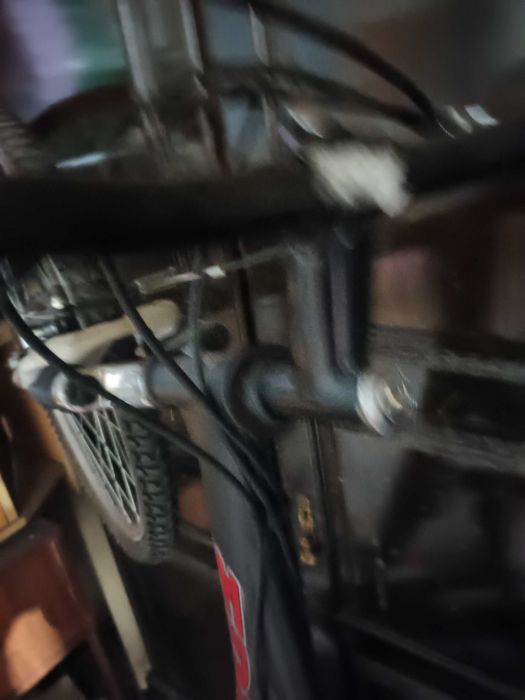 Bicicleta com pouco uso