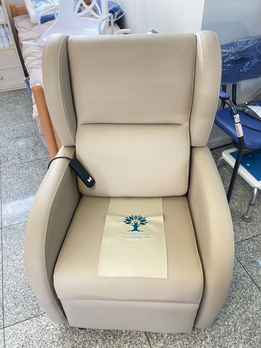 Cadeirão elétrico com ajuda a levante