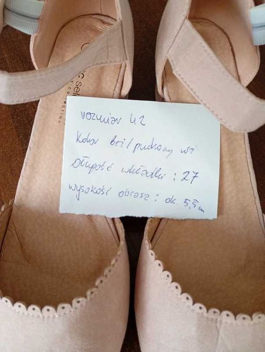 Buty damskie na słupku 42 komunia wesele chrzest