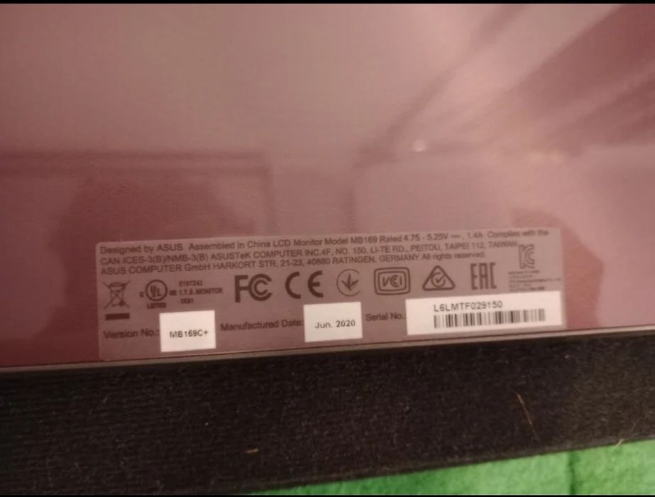 Vendo Monitor MB169C+