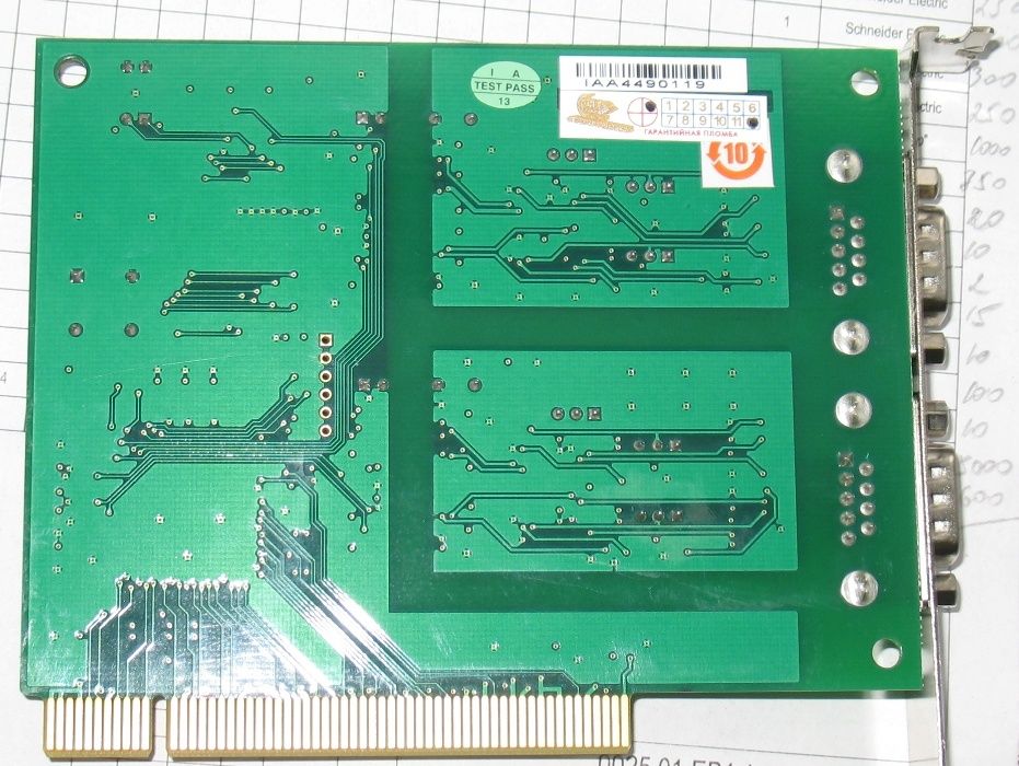 Коммуникационные платы для ПК, плата, PCI-1602, RS-422/485, - 2500грн