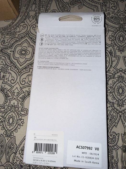 Obudowa iphon 16 pro max spigen nowa w foli ochronnej