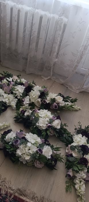 Весільний декор фіолетовий