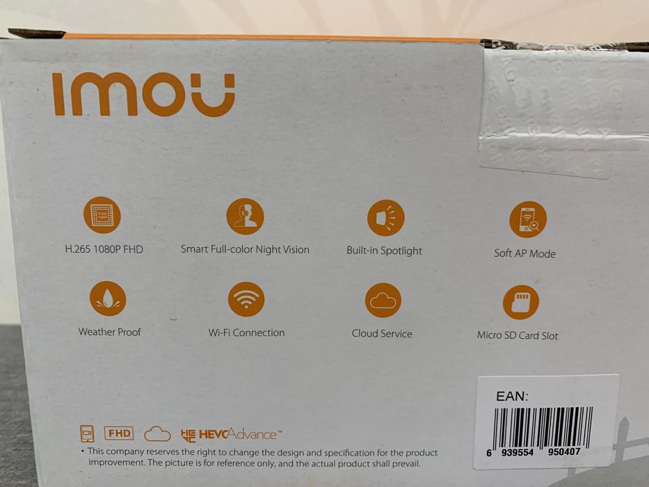 ХИТ IP67 МЕТАЛЛ Dahua 2Мп уличная wifi IP камера IMOU 2 Mp облако Киев