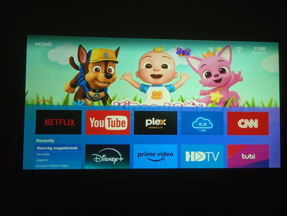 Projetor Unicview K5000 4K – Android TV, Netflix e YouTube
