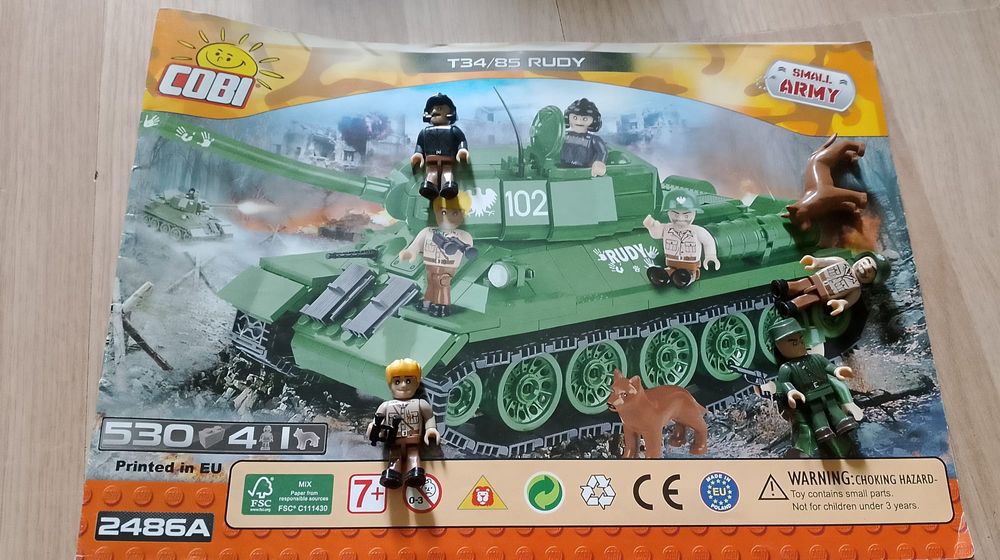 Klocki Cobi czołgi pojazdy militarne