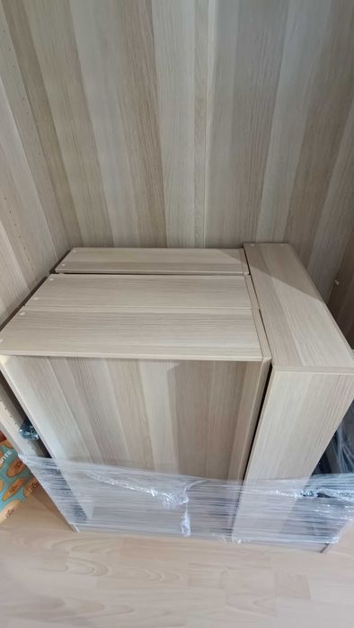 Roupeiro PAX de carvalho do IKEA