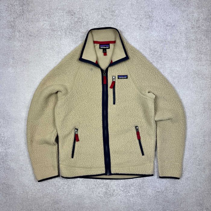 Чоловіча теді куртка кофта фліска patagonia sherpa retro x size s-m