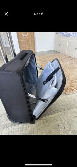 Trolley Port Design 15.6" Hanoi - Preto