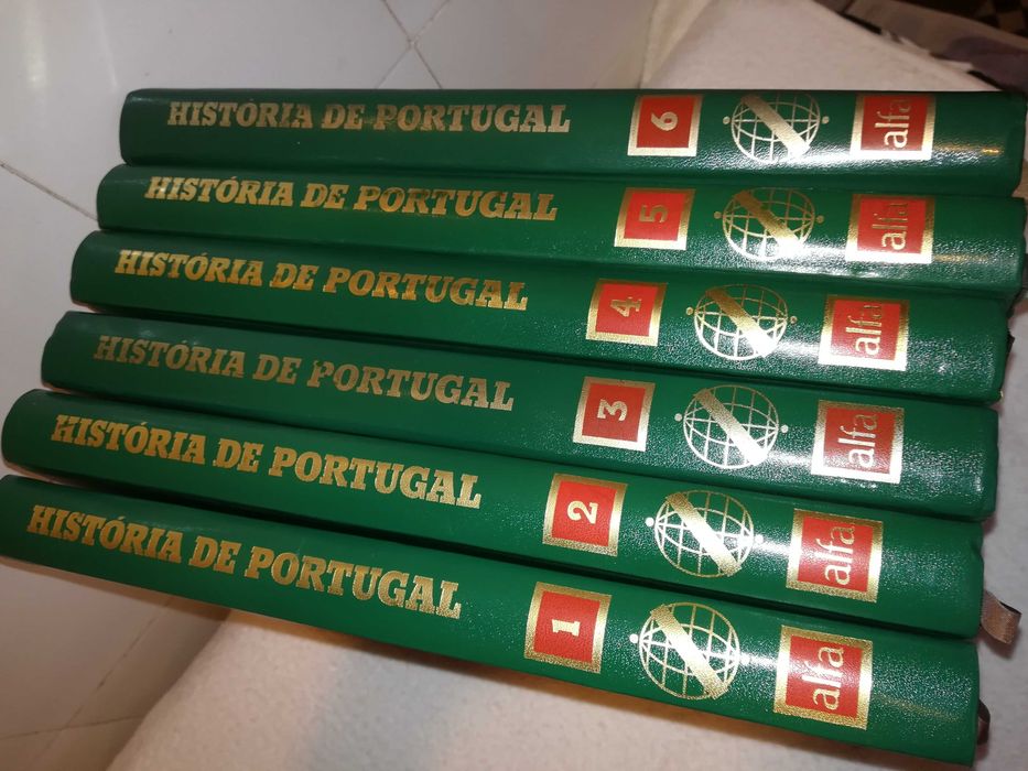 história de portugal - josé hermano saraiva (coleção de 6 livros) 1983