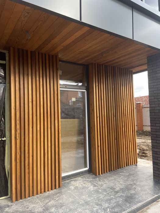 Фасад из термодоски