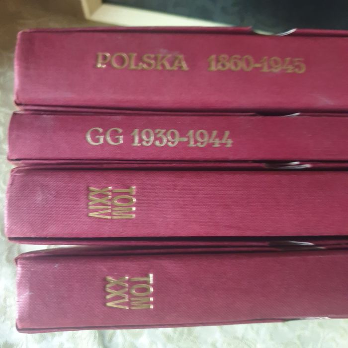 Klaser na znaczki - Tom PMW Fischer 1860 i GG + 29 tomów