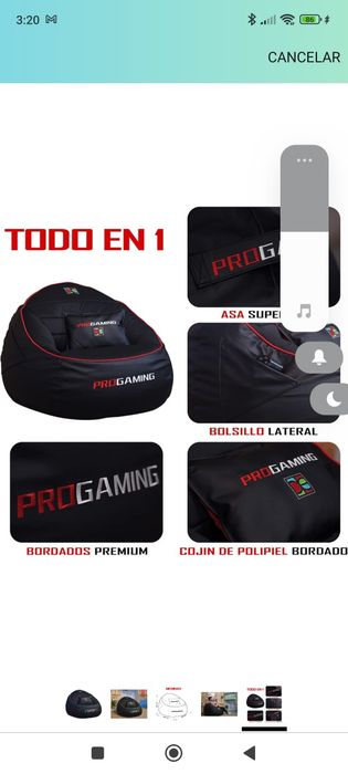 Puff Gamer Adulto psx5 psx4