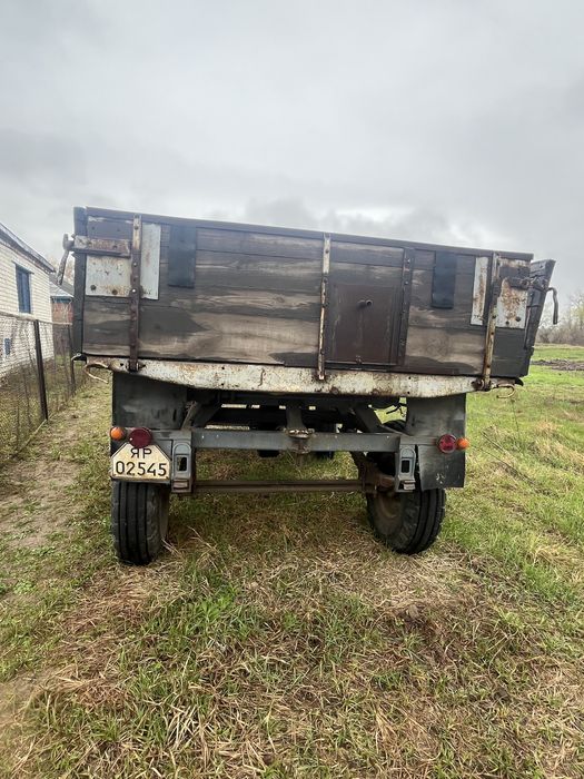 Продам причеп 2птс-4 та пласкоріз
