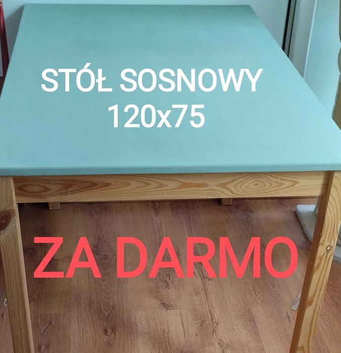 Stół sosnowy IKEA 120x75
