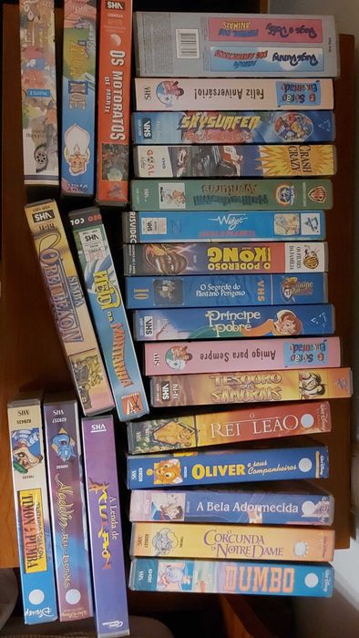 Colecção Filmes Infantis - VHS