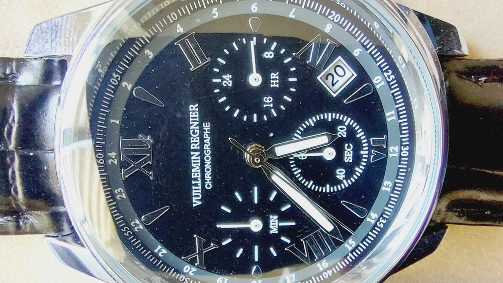 Годинник наручний Vuillemin Regnier Chronographe Франція Хронограф кварц