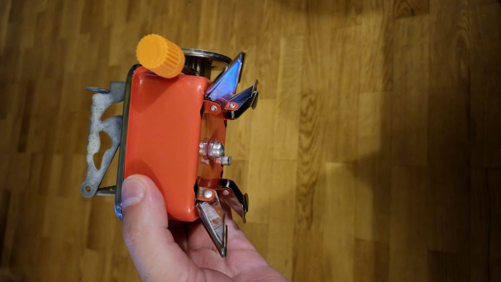 Пальник плиткк газовий компактний