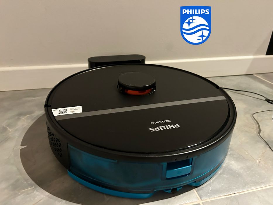 Робот-пилосос для сухого та вологого прибирання Philips HomeRun серії 3000 Aqua XU3000/01