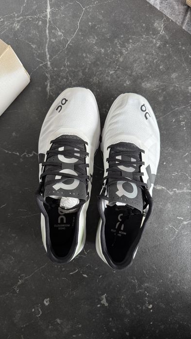 ON Cloudboom Echo „White / Black” | rozmiar 40.5 EU | Nowe, oryginalne