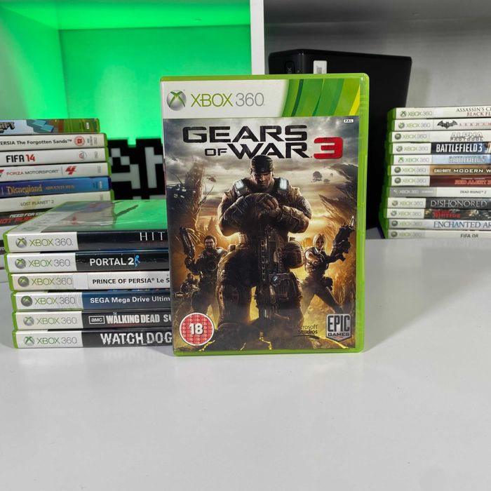 Гра Xbox 360 Gears of War 3 Б/У Гірс оф Вар 3 Ігри Іксбокс 360 Асортимент