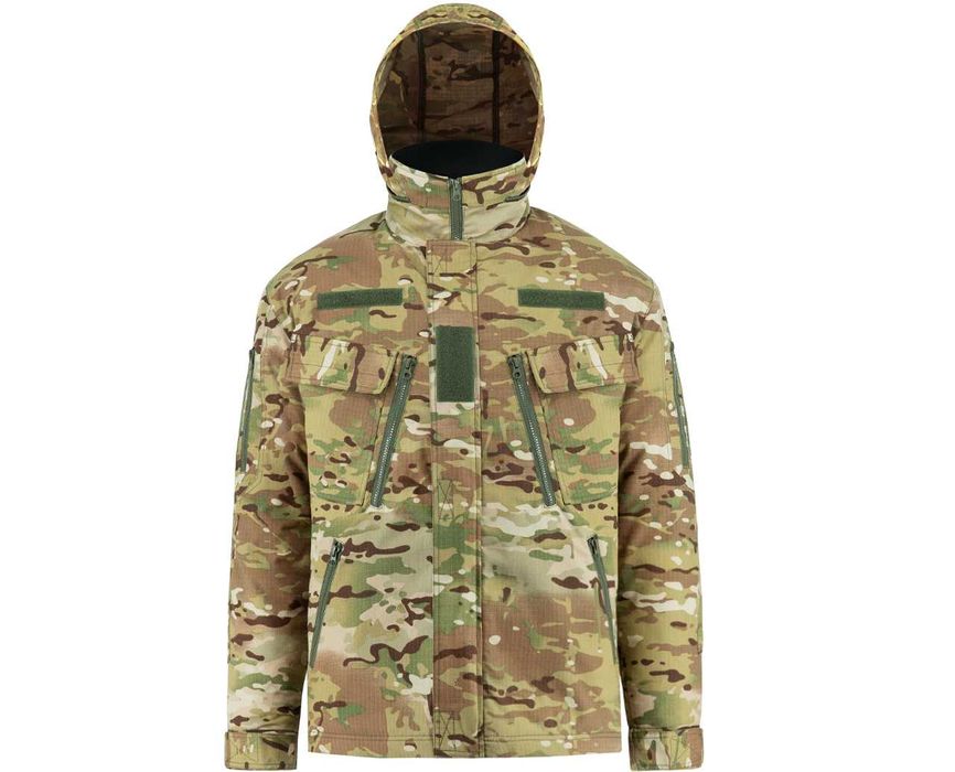 Куртка тактична зимова мультикам (зі зйомним утеплювачем)