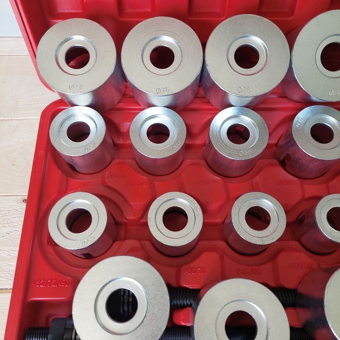 Conjunto Extratores Rolamentos Cinoblocos Manual Universal - 27 peças