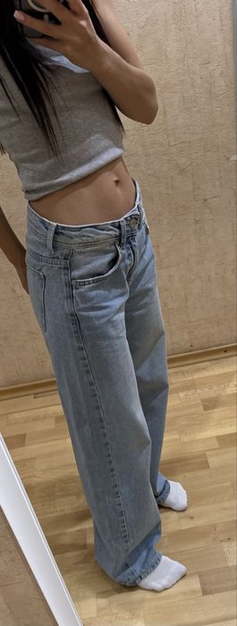 Женские джинсы Pull&Bear 34 низкая посадка