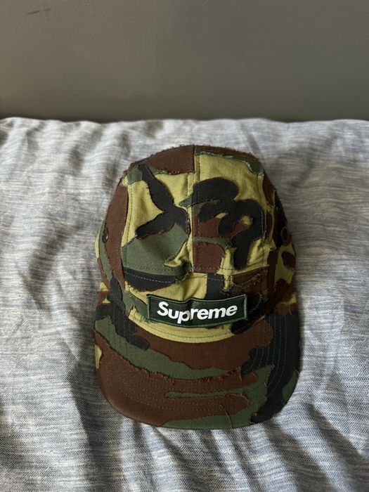 Czapka Supreme 5 Panel Woodland Camo