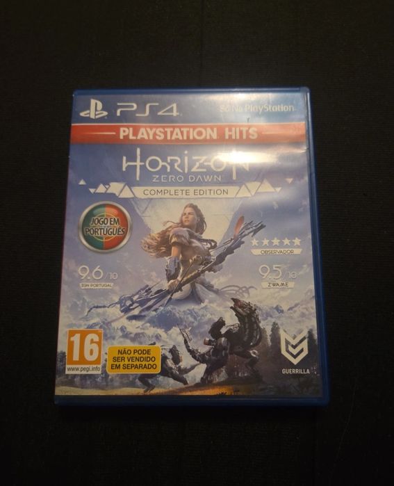 Horizon Zero Dawn: Complete Edition para a PlayStation 4 (também compatível com a PS5).