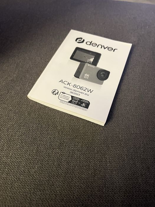 Action Cam DENVER ACK-8062W (4K Ultra HD - 20 MP - Wi-Fi)