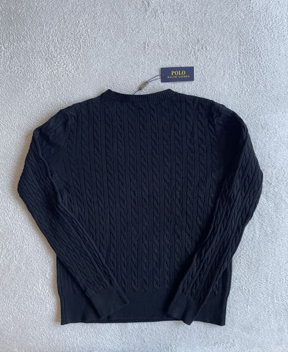 Sweter Polo Ralph Lauren granatowy