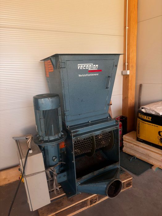 vecoplan weima rozdrabniacz rębak do drewna z walcem podawczym 13kw