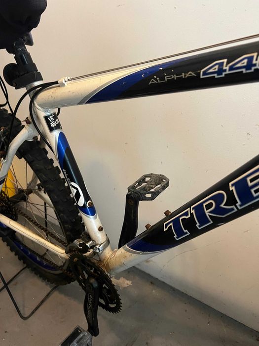 Bicicleta com travão de calço