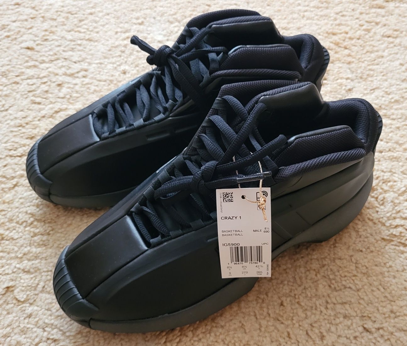 Adidas crazy 1 kobe bryant sales