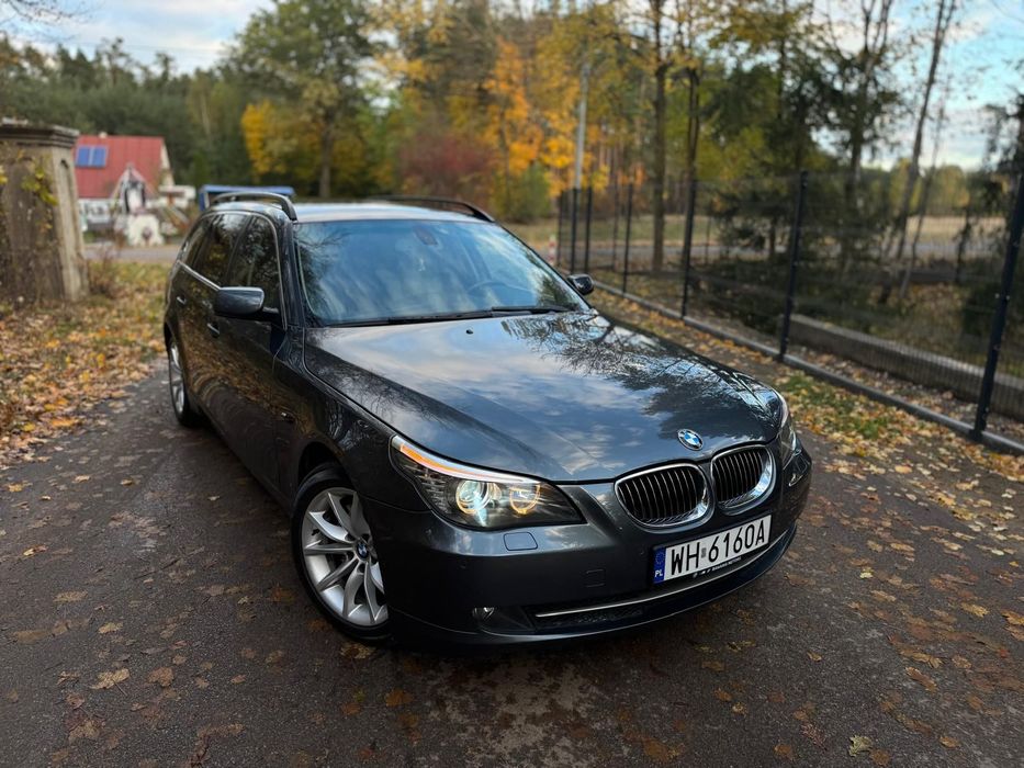 BMW Seria 5 BMW Touring 3.0d Automat 6HP Nawic CIC Grzane Fotele Skóry Alu