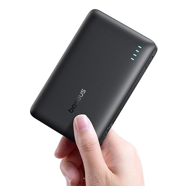 Powerbank Baseus EnerFill FP21/10000mAh 22.5W USB-A - USB-C - czarny