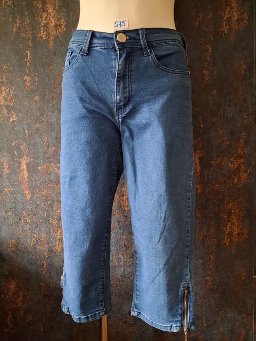 Rybaczki jeans dżinsowe rozmiar S