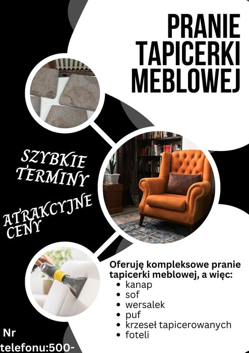 Pranie tapicerki