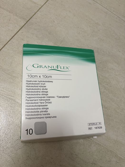 opatrunki hydrokoloidalne - granuflex - 7 sztuk