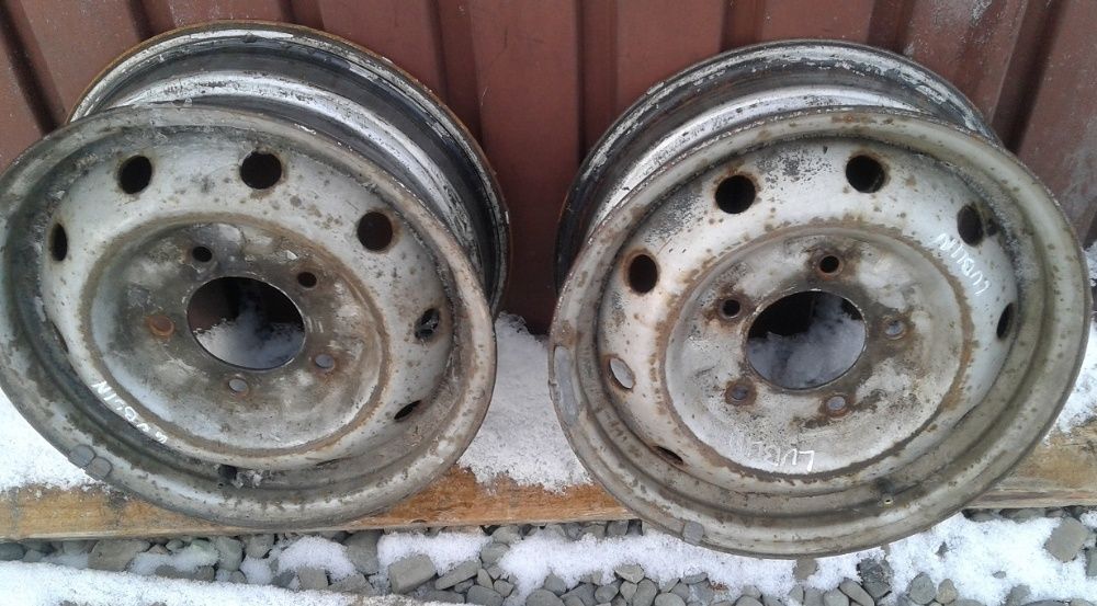 2 felgi Stalowe DAEWOO LUBLIN 1 2 3 15C Wzmacniane pod Busy Dostawcze