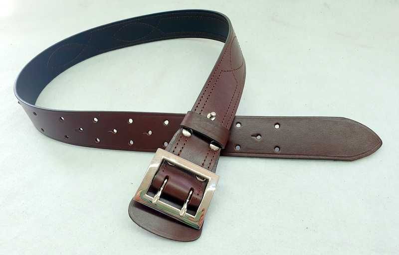 Pas oficerski wojskowy 155 jasny brąz plus dwie bojówki  XXL